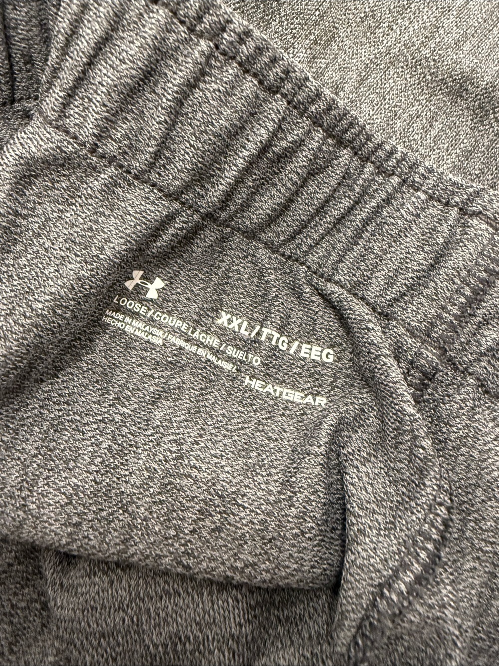 Under Armour HeatGear Gray Athletic Running Shorts